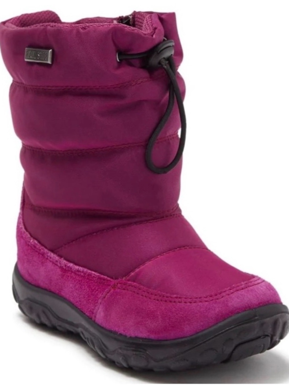 Kids maturing Waterproof Winter Boot size 30 girls 12 rain snow boot - Magenta